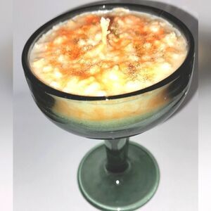 Hand crafted Mango Daiquiri cocktail candle